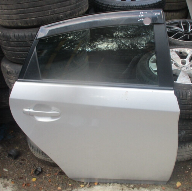 2012 GENUINE TOYOTA PRIUS REAR RIGHT DRIVER SIDE BARE SHELL DOOR OSR