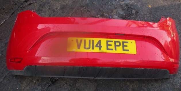 2014 GENUINE SEAT LEON HATCHBACK REAR COMPLETE BUMPER