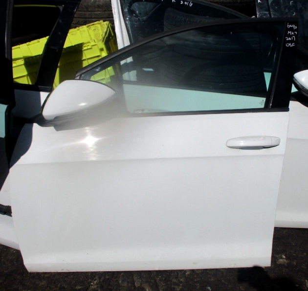 2017 GENUINE VW GOLF MK7 FRONT LEFT PASSENGER SIDE BARE SHELL DOOR NSF