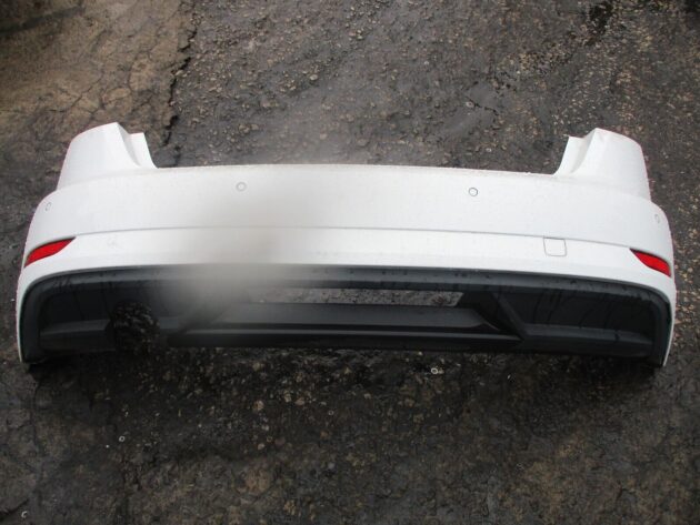 2017 GENUINE AUDI A3 HATCHBACK REAR COMPLETE BUMPER WITH SENSOR - Image 2