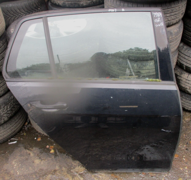 2018 GENUINE VW GOLF MK7 REAR RIGHT DRIVER SIDE BARE SHELL DOOR OSR