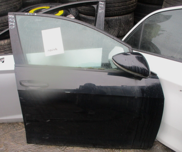 2018 GENUINE VW GOLF MK7 FRONT RIGHT DRIVER SIDE BARE SHELL DOOR OSF