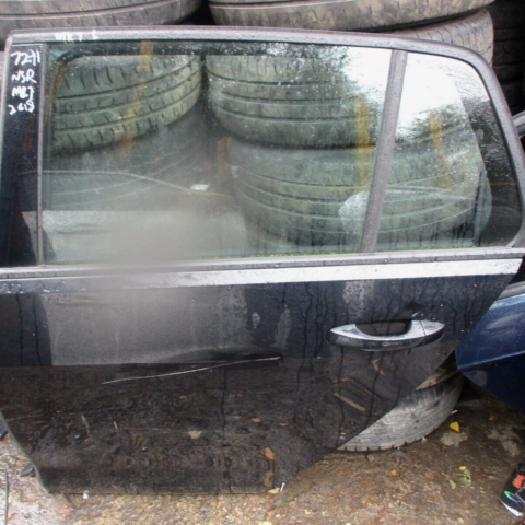 2018 GENUINE VW GOLF MK7 REAR LEFT PASSENGER SIDE BARE SHELL DOOR OSR