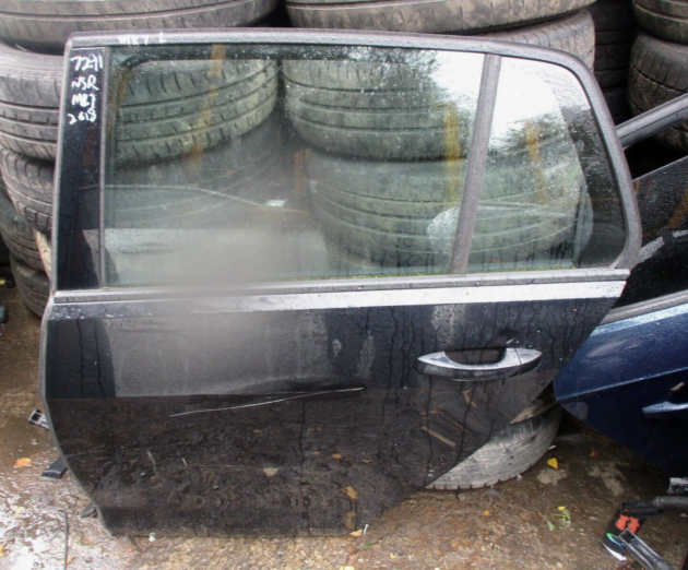 2018 GENUINE VW GOLF MK7 REAR LEFT PASSENGER SIDE BARE SHELL DOOR OSR