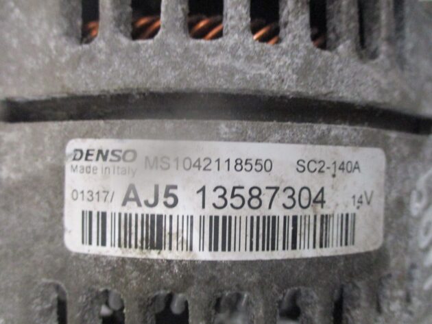 2017 GENUINE VAUXHALL ASTRA ALTERNATOR 1.6 CDTI DIESEL 13587304 - Image 2