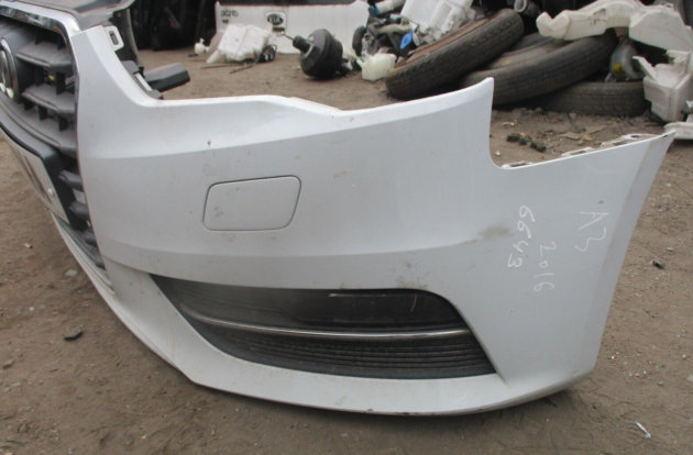 2016 GENUINE AUDI A3 8V HATCHBACK FRONT BUMPER COMPLETE - Image 3