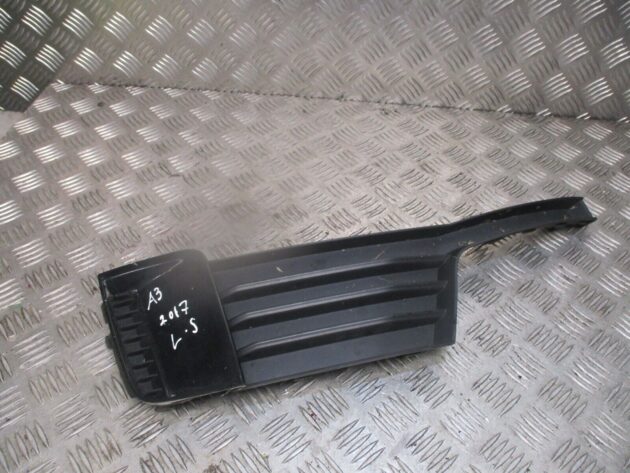 2017 AUDI A3 8V SLINE FRONT LEFT PASSENGER SIDE FRONT BUMPER GRILL 8V3807681AC