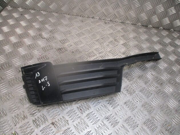 2017 AUDI A3 8V SLINE FRONT LEFT PASSENGER SIDE FRONT BUMPER GRILL 8V3807681AC - Image 2