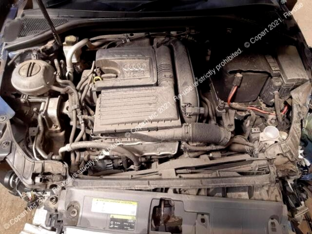2014 AUDI A3 1.4 PETROL TFSI (138.1BPH )CPTA BARE ENGINE 49067 MLES 28 WARRANTY