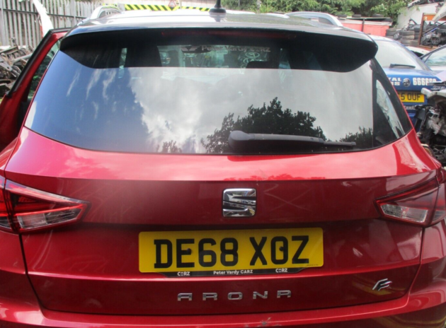2018 GENUINE SEAT ARONA FR REAR BARE TAILGATE BOOTLID