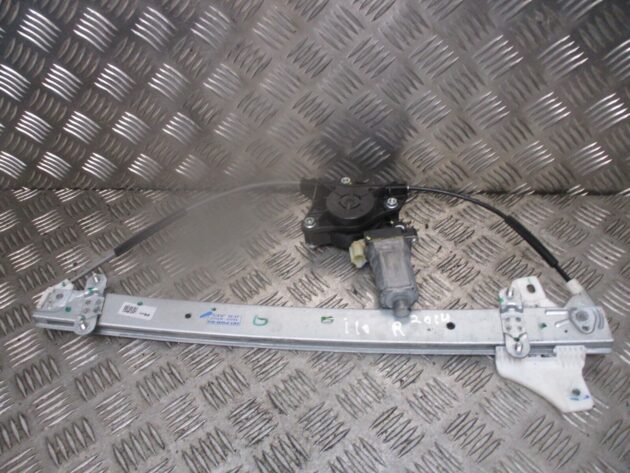 2014 GENUINE HYUNDAI I10 FRONT RIGHT DRIVER SIDE DOOR WINDOW REGULATOR82402B4110