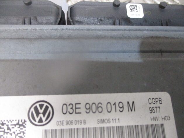 2012 GENUINE VW POLO ECU ENGINE CONTROL MODULE UNIT 03E906019M - Image 4