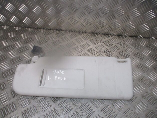 2012 GENUINE VW POLO 6R FRONT LEFT PASSENGER SIDE SUN VISOR NSF