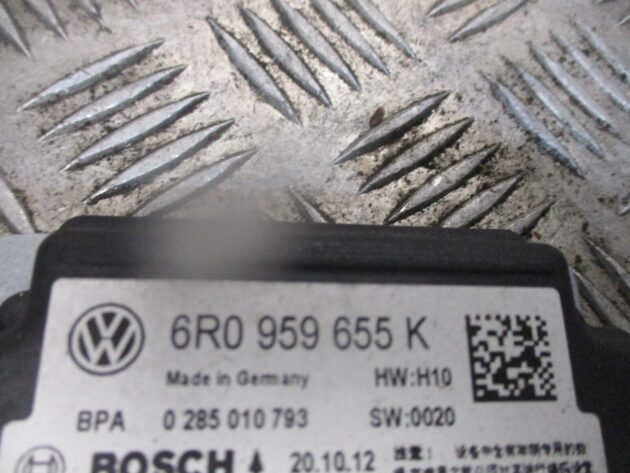2012 GENUINE VW POLO 6R SRS ECU BAG CONTROL MODULE UNIT 6R0959655K - Image 3