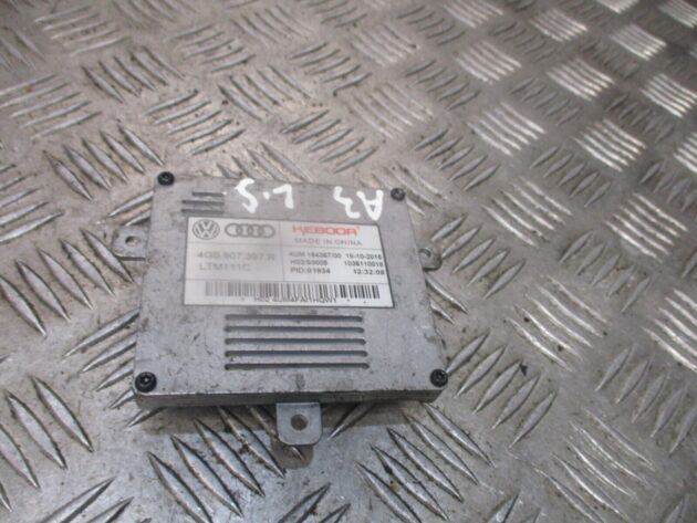 2016 GENUINE AUDI A3 HEADLIGHT BALLAST CONTROL MODULE 4G0907397R