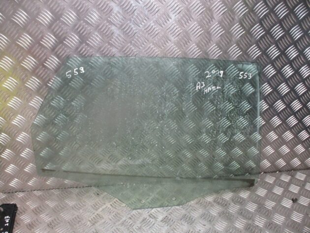 2017 GENUINE AUDI A3 REAR RIGHT DRIVER SIDE WINDOW GLASS OSR