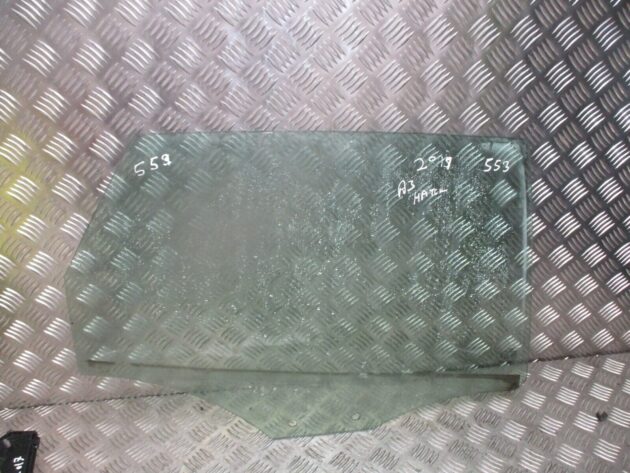 2017 GENUINE AUDI A3 REAR RIGHT DRIVER SIDE WINDOW GLASS OSR - Image 3