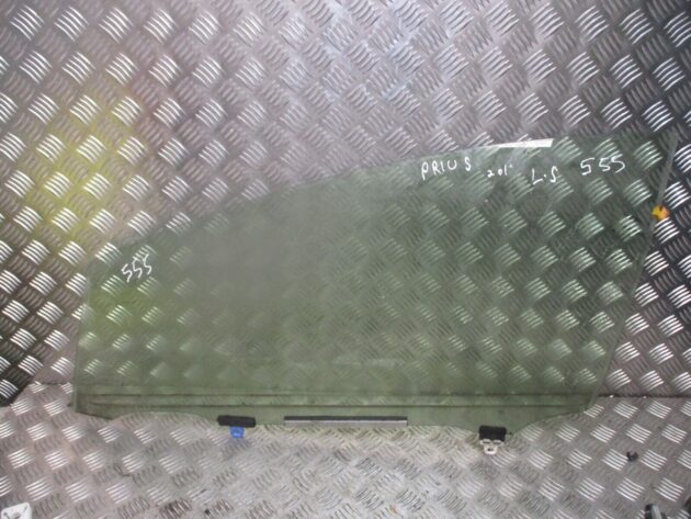 2014 GENUINE TOYOTA PRIUS FRONT LEFT PASSENGER SIDE DOOR WINDOW GLASS NSF - Image 2