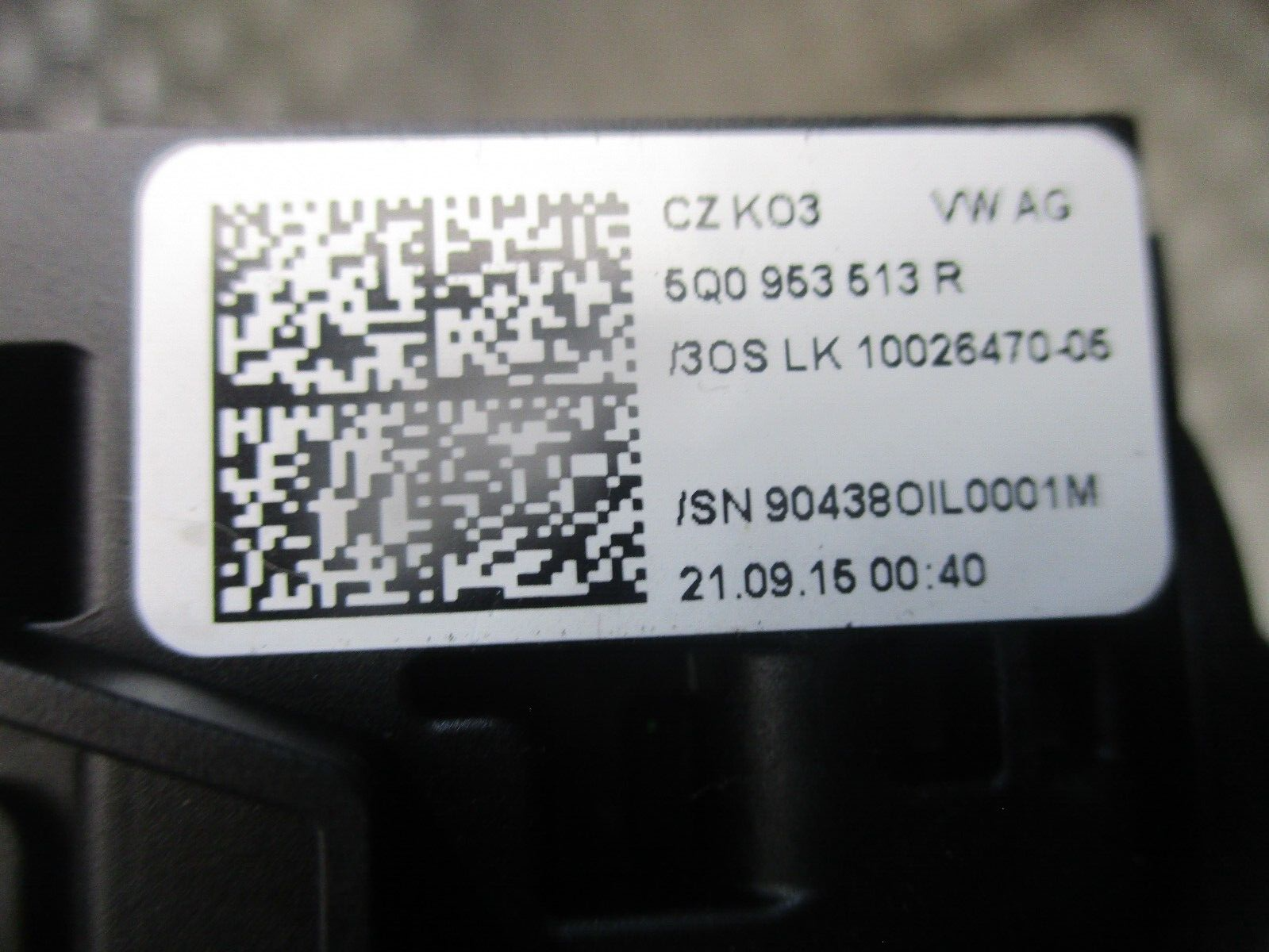 2015 GENUINE SEAT LEON INDICATER WIPER STALK 5Q0953507GP 5Q0953513R - Image 3