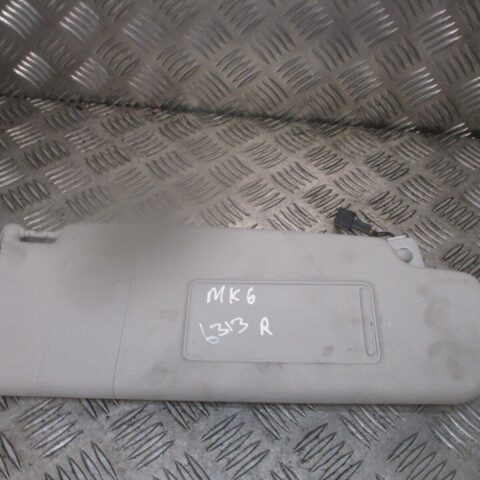 2012 GENUINE VW GOLF MK6 FRONT RIGHT DRIVER SIDE SUN VISOR OSF