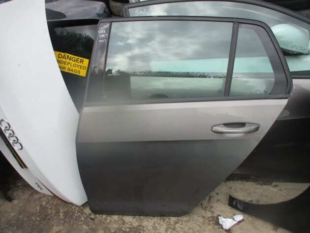 2013 GENUINE VW GOLF MK7 REAR LEFT PASSENGER SIDE BARE SHELL DOOR NSR - Image 2