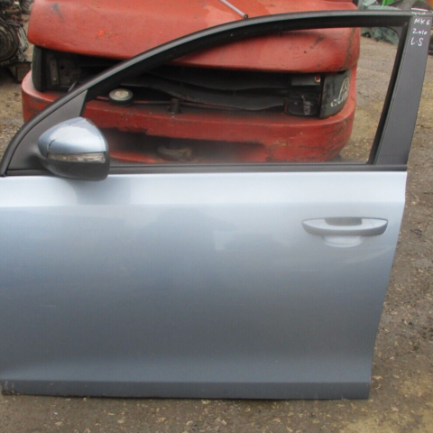 2012 GENUINE VW GOLF MK6 FRONT LEFT PASSENGER SIDE BARE SHELL DOOR NSF