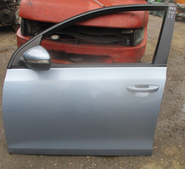 2012 GENUINE VW GOLF MK6 FRONT LEFT PASSENGER SIDE BARE SHELL DOOR NSF
