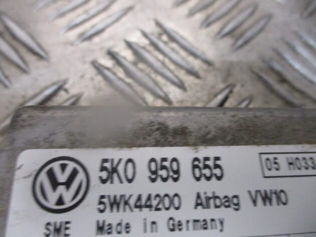 2012 GENUINE VW GOLF MK6 SRS ECU BAG CONTROL MODULE UNIT 5K0959655 - Image 2