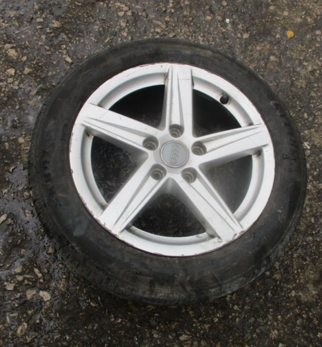 2018 GENUINE AUDI A3 8V 16'' INCH ALLOY WHEEL TYRE 205/55/R16 8V0601025CR