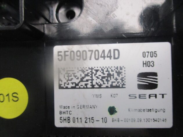 2014 GENUINE SEAT LEON AC HEATER CLIMATE CONTROL SWITCH PANEL 5F0907044D - Image 3