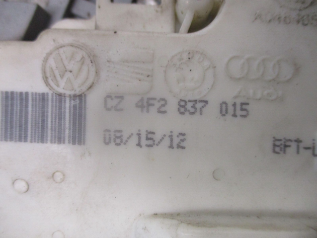 2012 GENUINE AUDI A3 FRONT LEFT PASSENGER SIDE DOOR LOCK MECHANISM 4F2837015 - Image 2