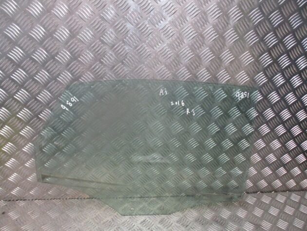 2016 GENUINE AUDI A3 SALOON REAR RIGHT DRIVER SIDE DOOR WINDOW GLASS 8V5845206 - Image 3