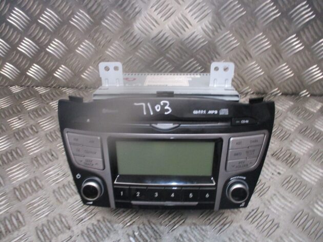 2013 GENUINE HYUNDAI IX35 RADIO STEREO CD PLAYER HEAD UNIT 961602Y230TAN - Image 2