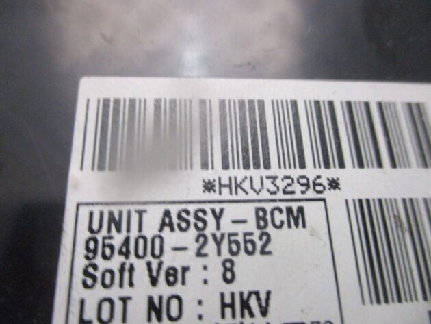 2013 GENUINE HYUNDAI IX35 BCM BODY CONTROL MODULE UNIT 954002Y552 - Image 3
