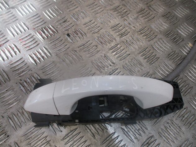 2015 GENUINE SEAT LEON FR FRONT LEFT PASSENEGER SIDE EXTERIOR DOOR HANDLE - Image 2