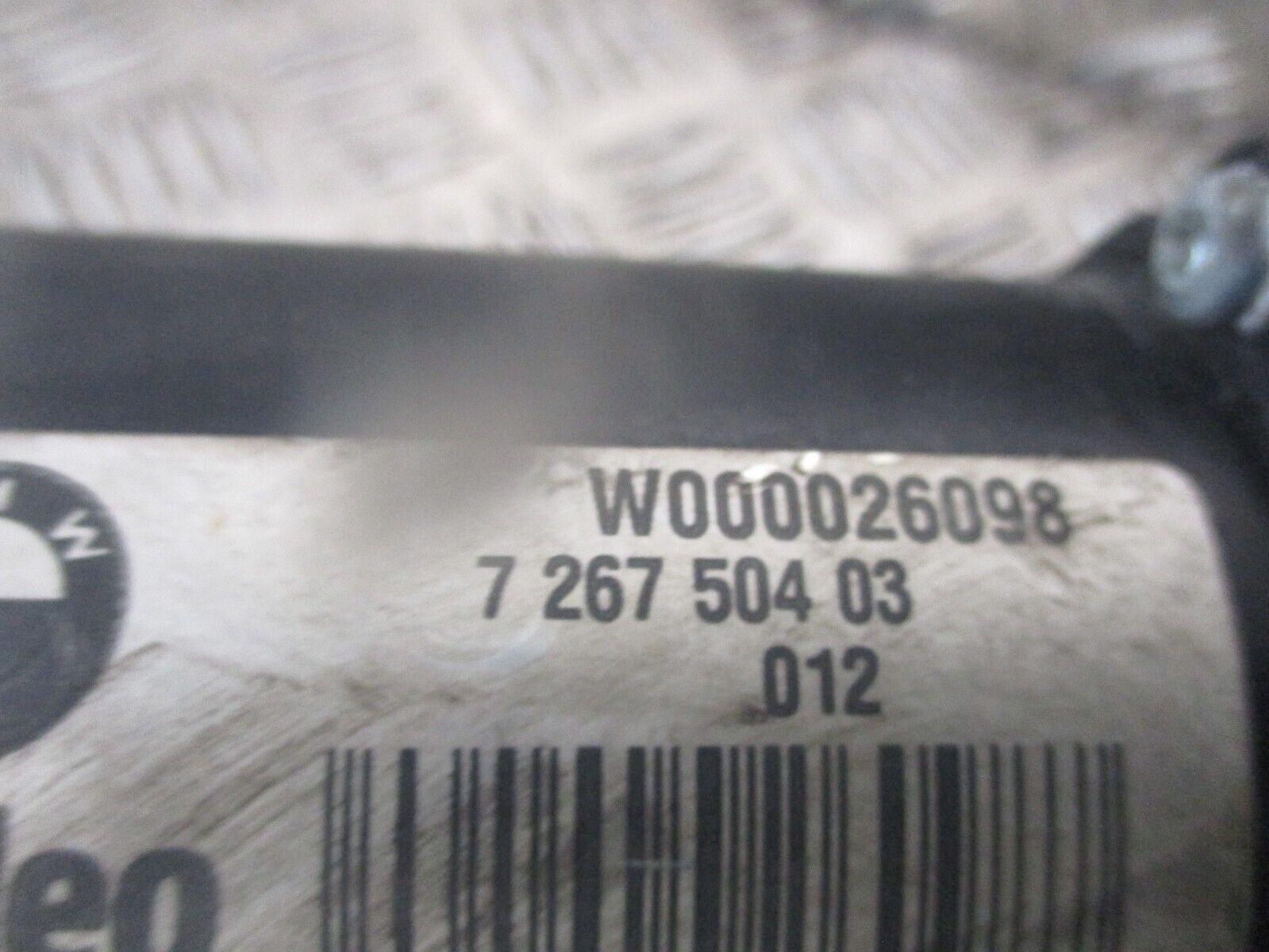 2015 GENUINE BMW 3 SERIES FRONT WINDSCREEN WIPER MOTOR LINKAGE 726750403 - Image 3