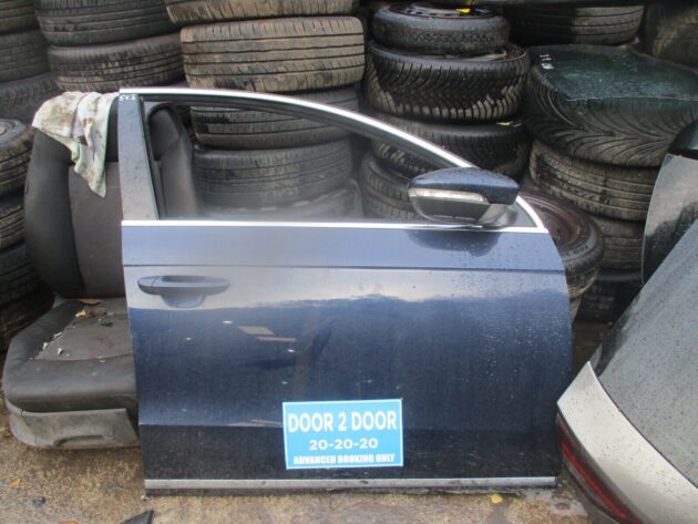 2012 GENUINE VW PASSAT B7 SALOON FRONT RIGHT DRIVER SIDE BARE SHELL DOOR OSF - Image 2