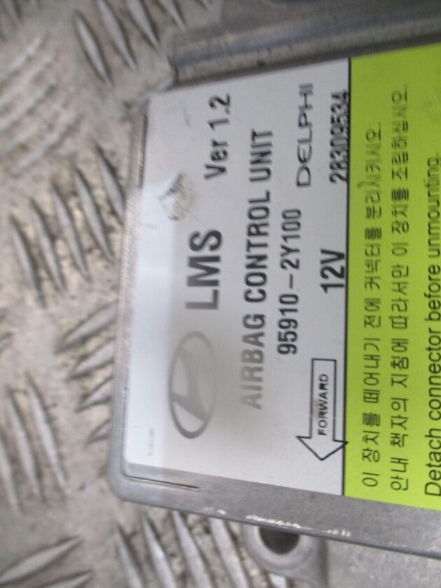 2013 GENUINE HYUNDAI IX35 SRS ECU CONTROL MODULE UNIT 959102Y100 - Image 2