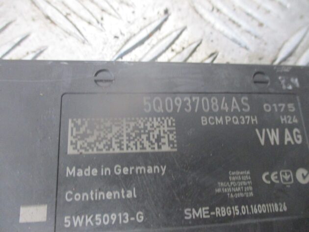 2016 GENUINE AUDI A3 BCM BODY CONTROL MODULE 5Q0937084AS - Image 2