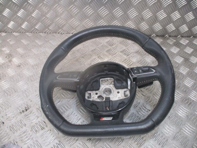 2016 AUDI A3 SLINE MULTIFUNCTION PADDLE SHIFT DRIVERS STEERING WHEEL 8V0419091S