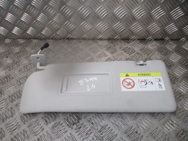 2018 GENUINE SEAT ALHAMBRA 7N FRONT LEFT PASSENGER SIDE SUN VISOR 7N0857551E - Image 2