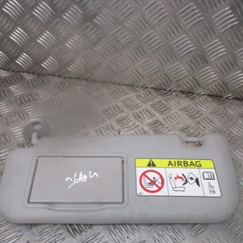 2014 GENUINE TOYOTA AURIS FRONT LEFT PASSENGER SIDE SUN VISOR NSF
