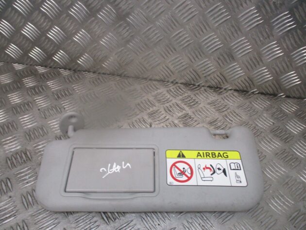 2014 GENUINE TOYOTA AURIS FRONT LEFT PASSENGER SIDE SUN VISOR NSF
