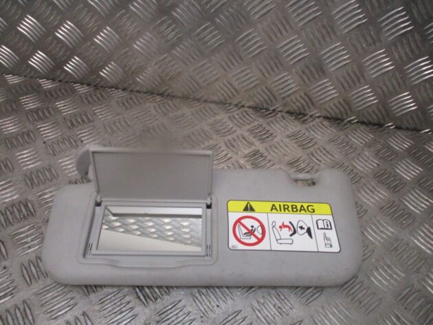 2014 GENUINE TOYOTA AURIS FRONT LEFT PASSENGER SIDE SUN VISOR NSF - Image 5