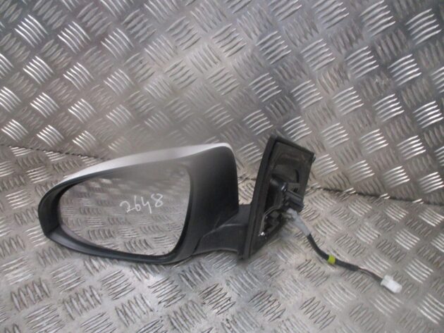 2014 GENUINE TOYOTA AURIS FRONT LEFT PASSENGER SIDE DOOR WING MIRROR NSF - Image 2