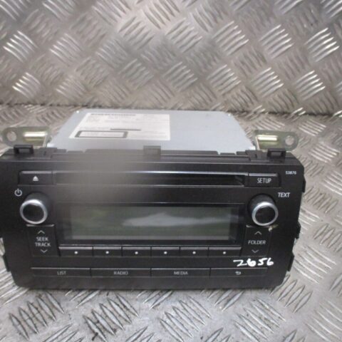 2014 GENUINE TOYOTA AURIS RADIA STEREO CD PLAYER HEAD UNIT 8612002880