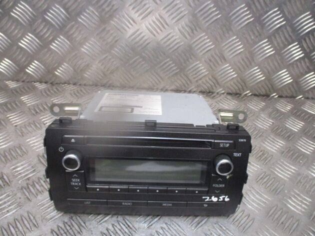 2014 GENUINE TOYOTA AURIS RADIA STEREO CD PLAYER HEAD UNIT 8612002880 - Image 2