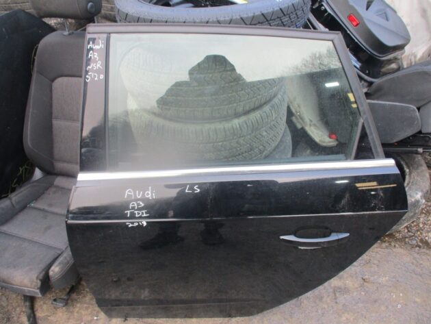 2013 GENUINE AUDI A3 HATCHBACK REAR LEFT PASSENGER SIDE BARE SHELL DOOR - Image 3