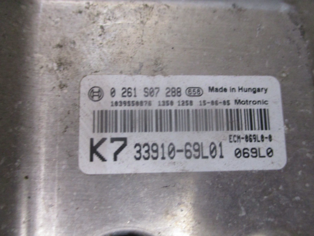 2013 GENUINE SUZUKI SWIFT 1.2 PETROL ENGINE ECU 33910-69L01 - Image 2