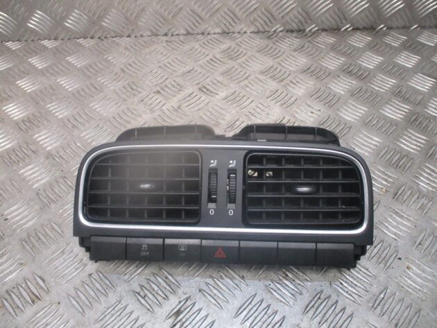 2011 GENUINE VW POLO 6R FRONT CENTRE DASHBOARD AIRVENTS 6RF819728 - Image 2